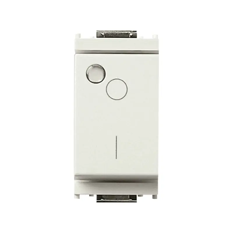 Interruttore 2P 16AX lum.so bianco - Vimar 16036.B
