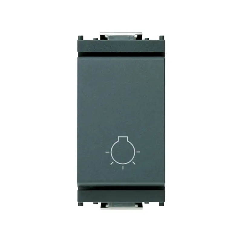 Pulsante 1P NO 10A luce grigio - Vimar 16081