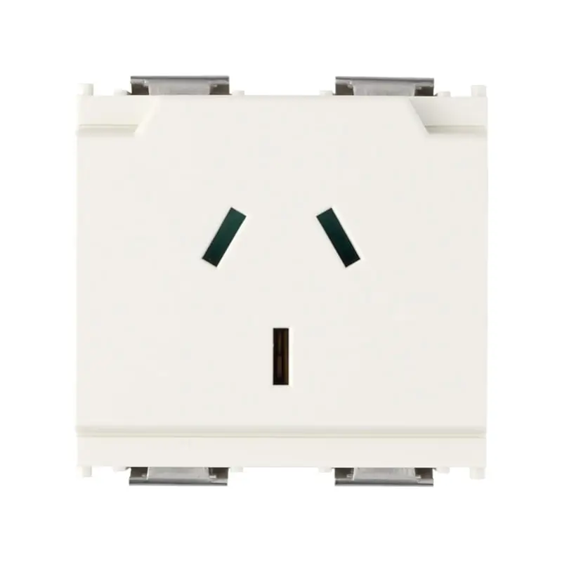 Presa SICURY 2P+T 10A Australia bianco - Vimar 16261.B