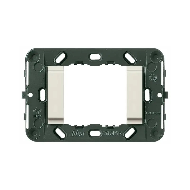 Supporto 2M liscio scat.inc.3M bianco - Vimar 16722.L.B