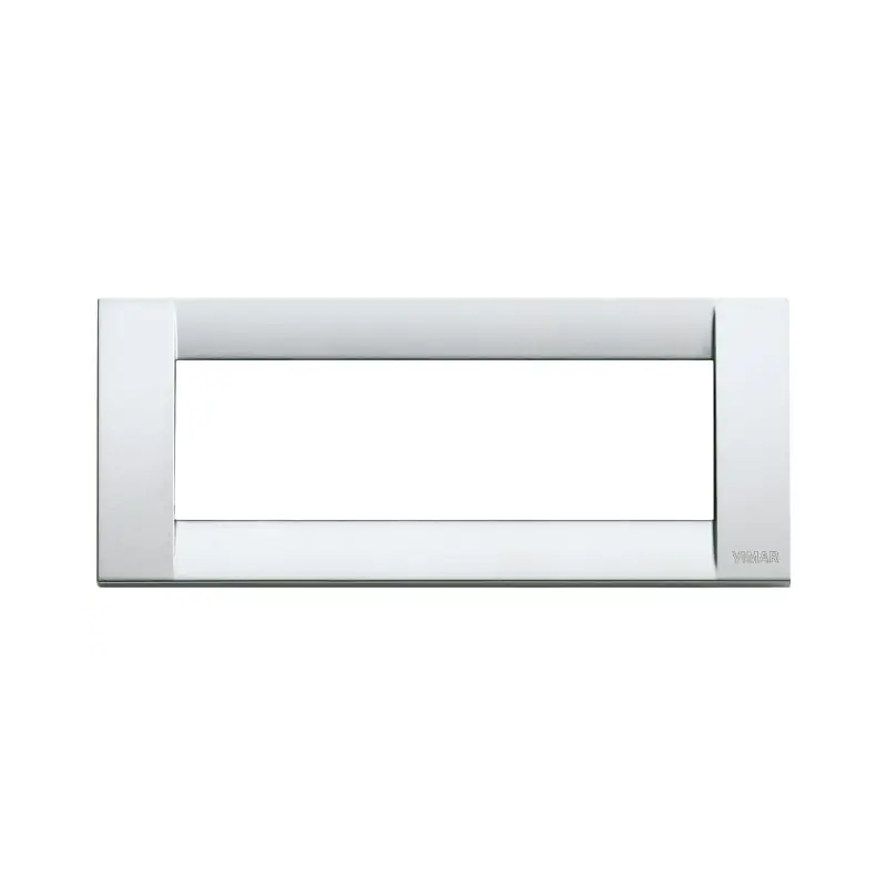Placca Classica 6M argento metall. - Vimar 16736.21