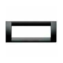 Placca Classica 6M nero - Vimar 16746.16
