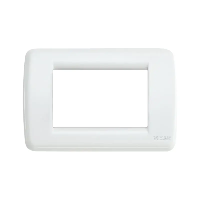 Placca Rond? 3M bianco - Vimar 16753.01