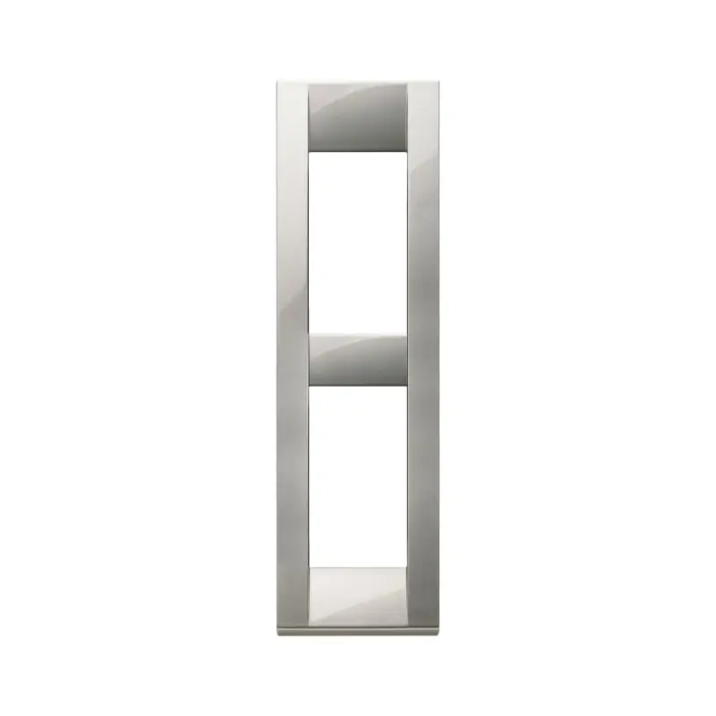 Placca Classica 2M pann.argento met - Vimar 16782.21