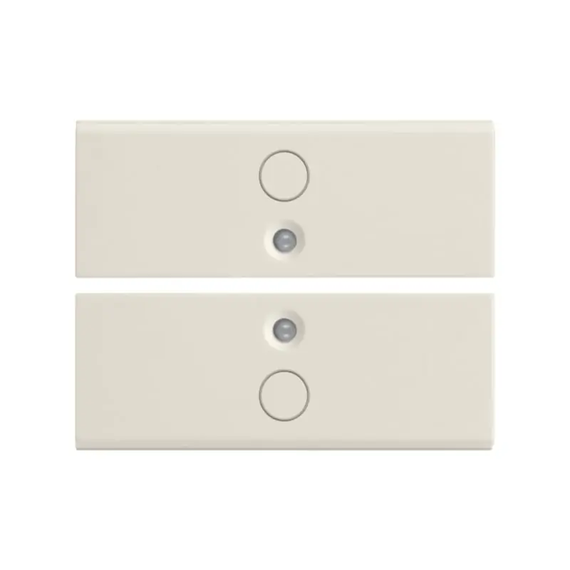 Due mezzi tasti 2M simbolo O bianco - Vimar 16842.0.B