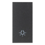 Tasto 1M simbolo luce grigio - Vimar 19021.L