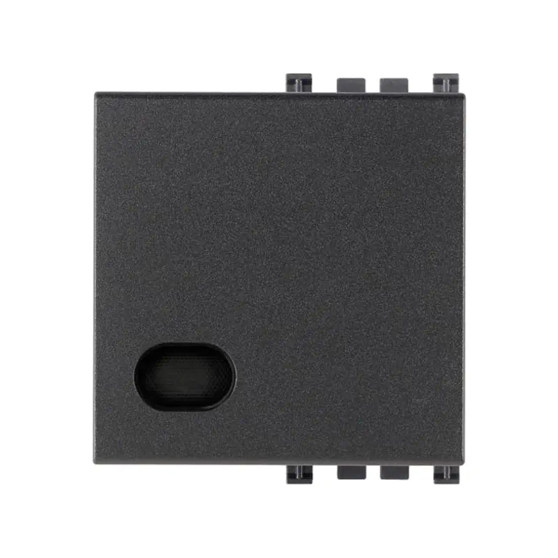 Tasto 2M con diffusore grigio - Vimar 19027