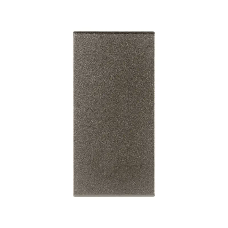 Tasto 1M liscio Metal - Vimar 19038.M