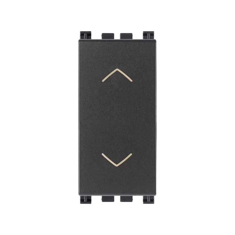 Pulsante commutatore 2P 10A grigio - Vimar 19061