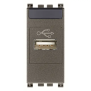 Presa USB Metal - Vimar 19345.M