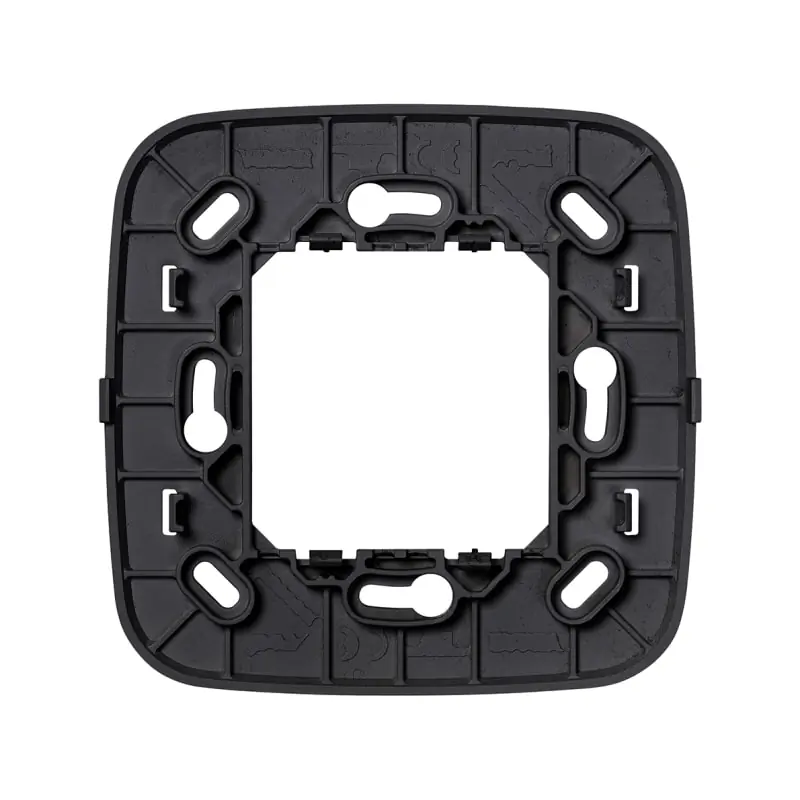 Supporto radio placca Round 2M grigio - Vimar 19507.RN