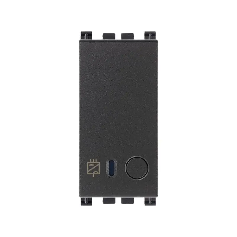 Interfaccia 2 comandi tradiz. 1M grigio - Vimar 19518