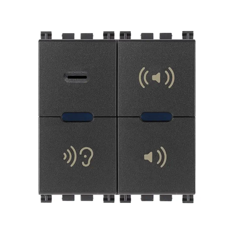 Microfono di chiamata grigio - Vimar 19586