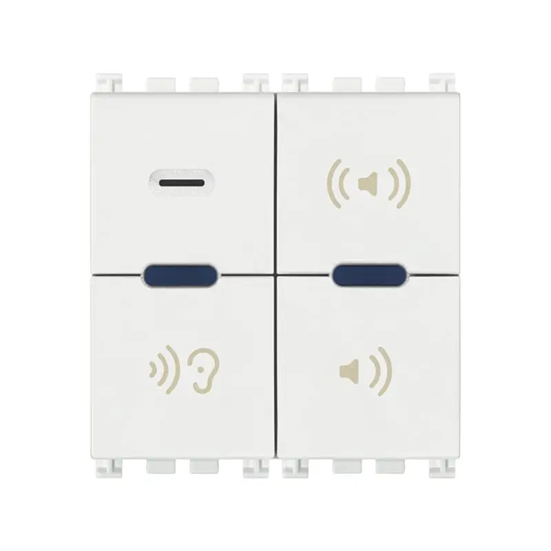 Microfono di chiamata bianco - Vimar 19586.B