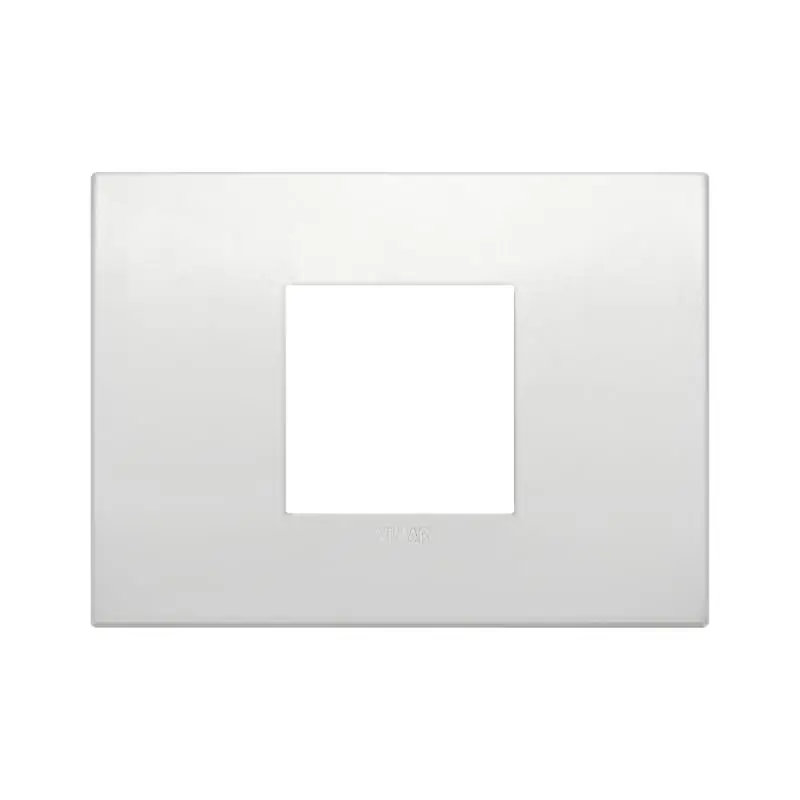 Placca Classic 2M centrali perla matt - Vimar 19652.05