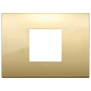 Placca Classic 2M centrali oro - Vimar 19652.07