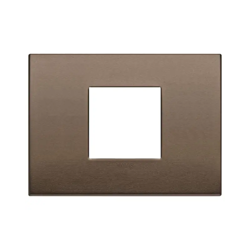 Placca Classic 2MC bronzo scuro - Vimar 19652.17