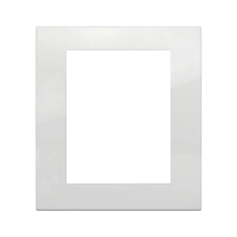 Placca Classic 8M polar total look - Vimar 19668.B06