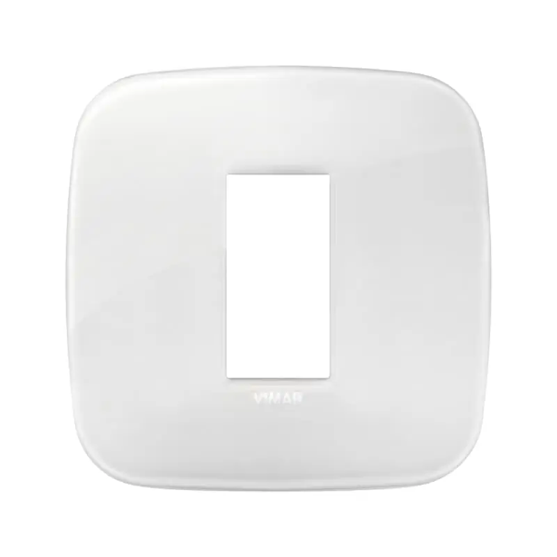 Placca Round 1M Reflex ghiaccio - Vimar 19671.66