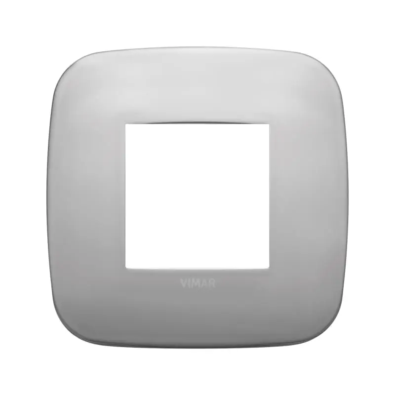 Placca Round 2M nichel matt - Vimar 19672.30
