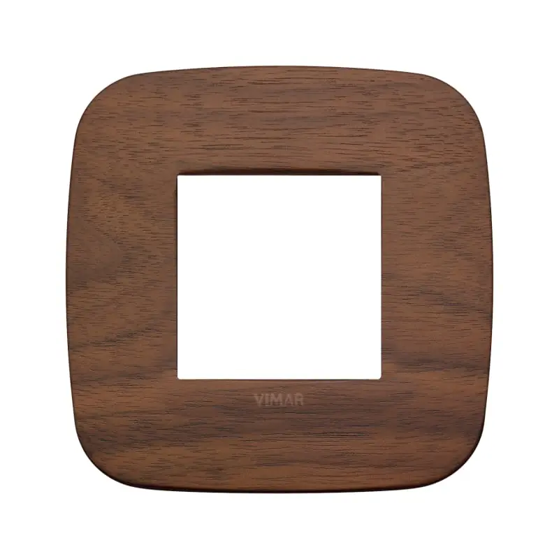 Placca Round 2M noce - Vimar 19672.51