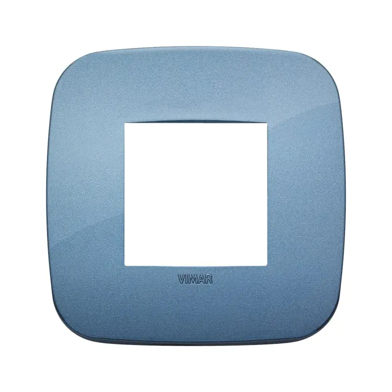 Placca Round 2M blu - Vimar 19672.86
