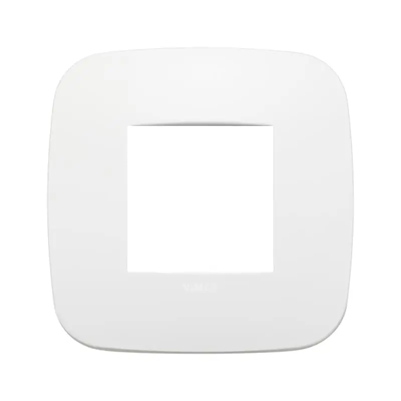 Placca Round 2M polar matt total look - Vimar 19672.B26