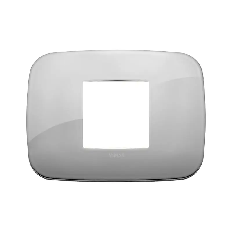 Placca Round 2M centrali cromo - Vimar 19682.28