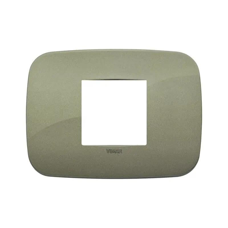 Placca Round 2M centrali verde - Vimar 19682.87