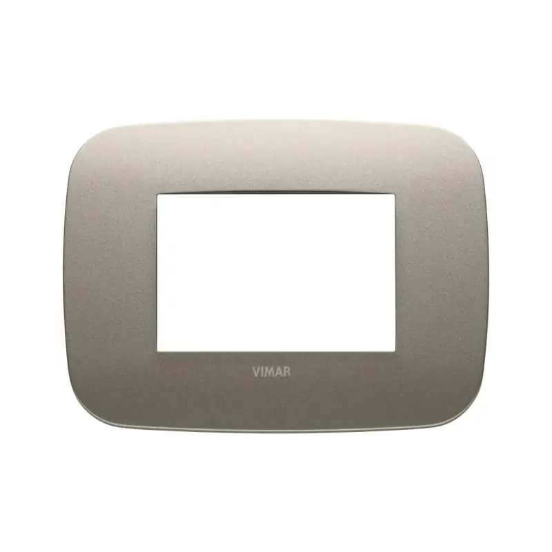 Placca Round 3M champagne matt - Vimar 19683.13