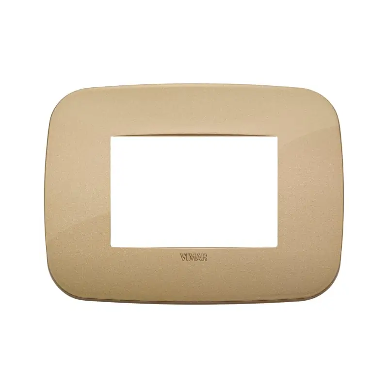 Placca Round 3M oro antico - Vimar 19683.88