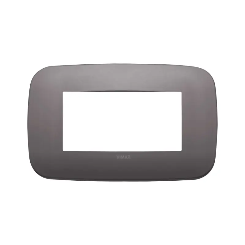 Placca Round 4M nichel dark - Vimar 19684.29