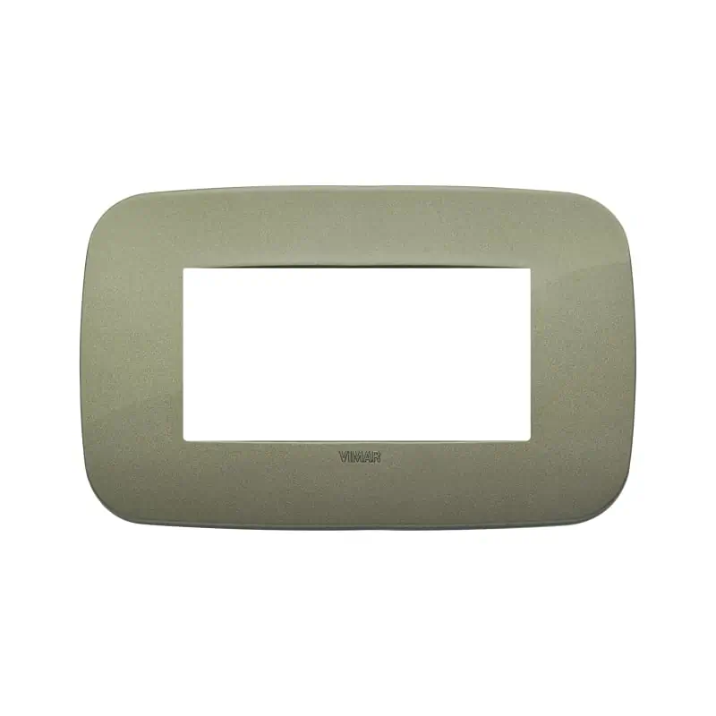 Placca Round 4M verde - Vimar 19684.87