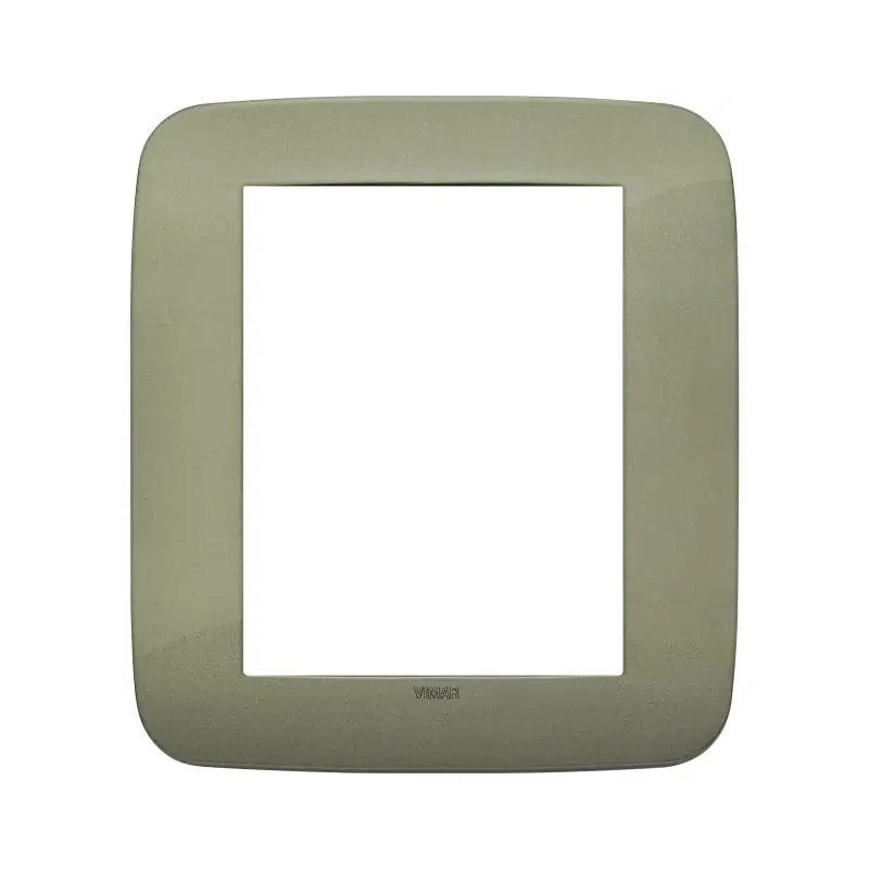 Placca Round 8M verde - Vimar 19698.87