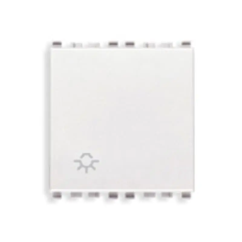 Pulsante 1P NO 10A luce 2M bianco - Vimar 20008.2.L.B