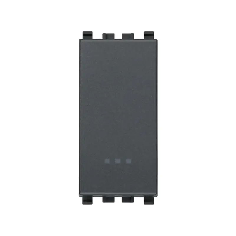 Pulsante 1P NC 10A grigio - Vimar 20010