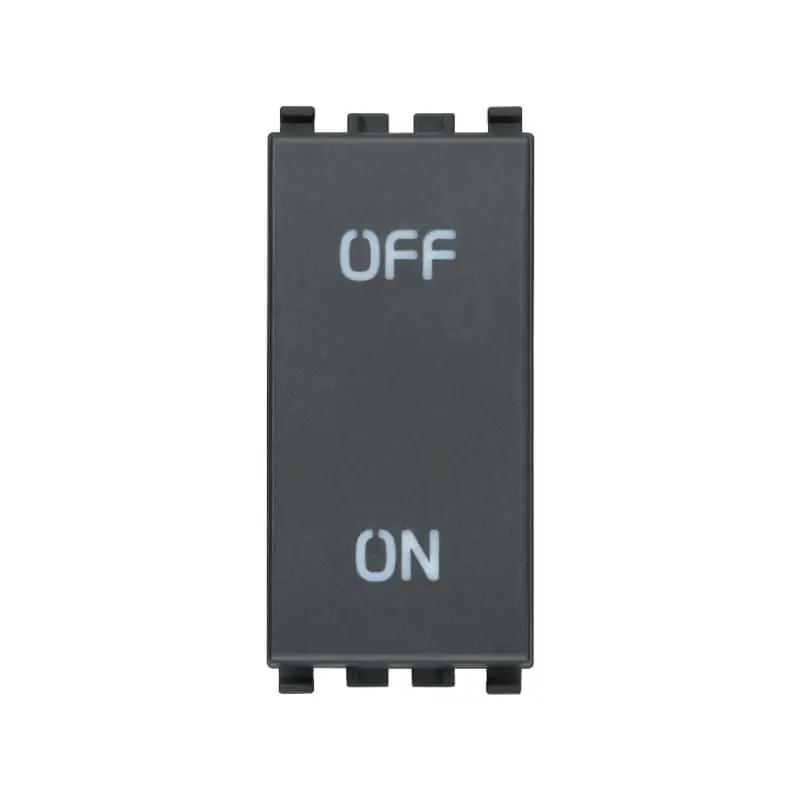 Interruttore 2P 20AX grigio - Vimar 20016