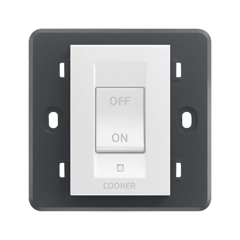 Interruttore 2P 45A COOKER 3M bianco - Vimar 20018.CK.B