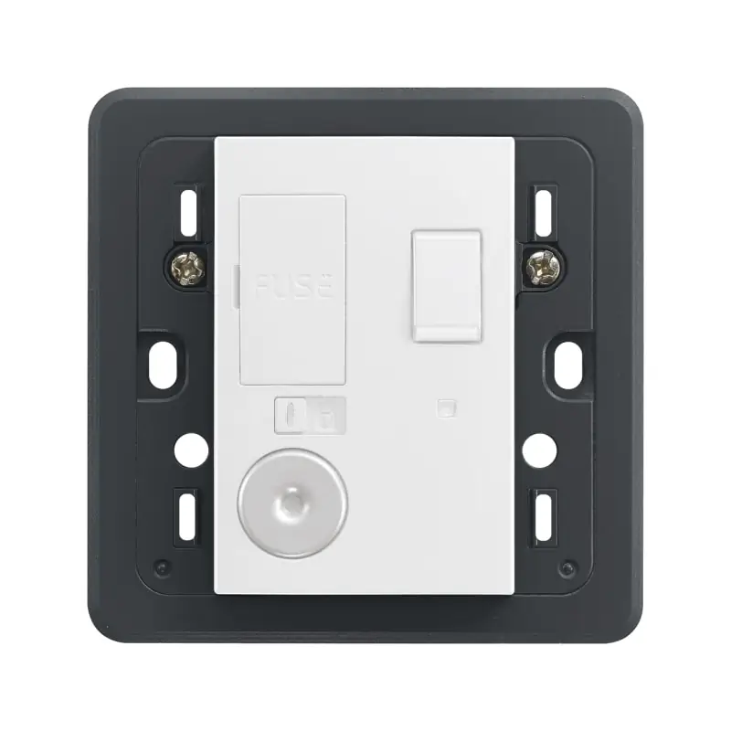 Unit? di connessione 13A interr. bianco - Vimar 20049.L.B