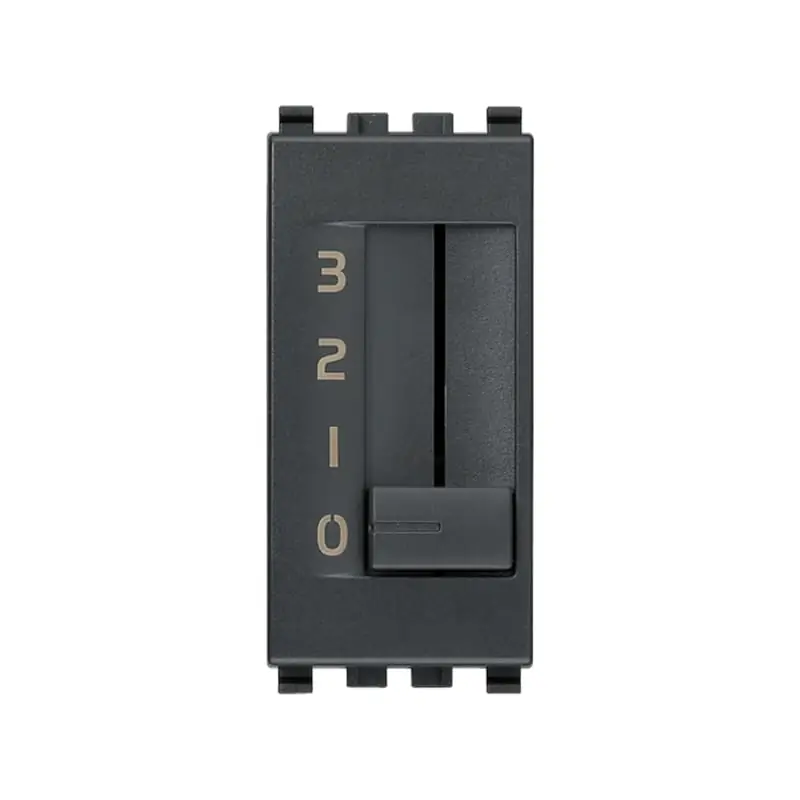 Commutatore a slitta 1P 6(2)A grigio - Vimar 20095