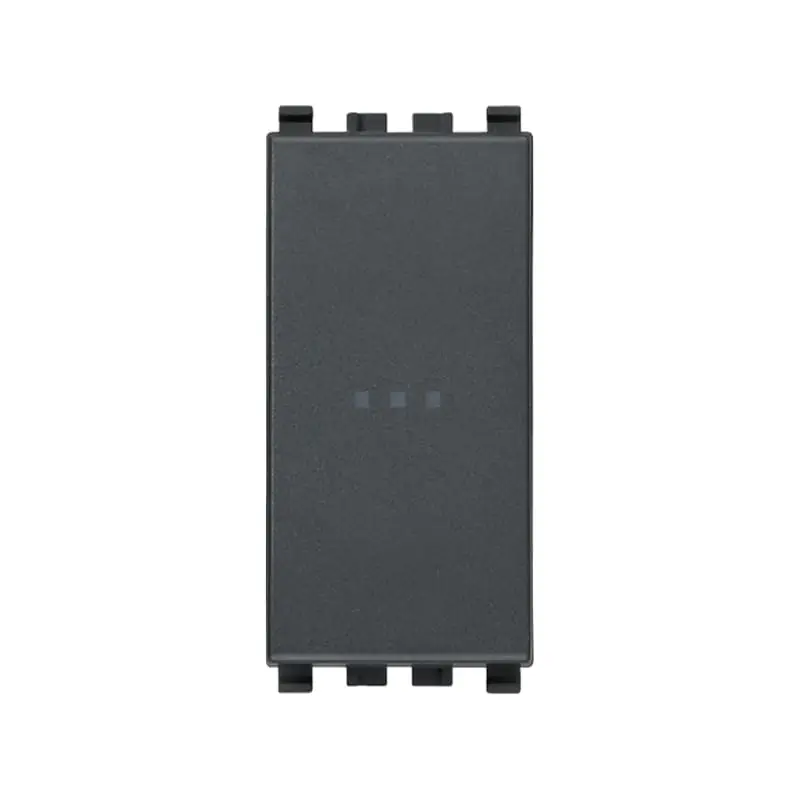 Interruttore 1P 16AX assiale grigio - Vimar 20101