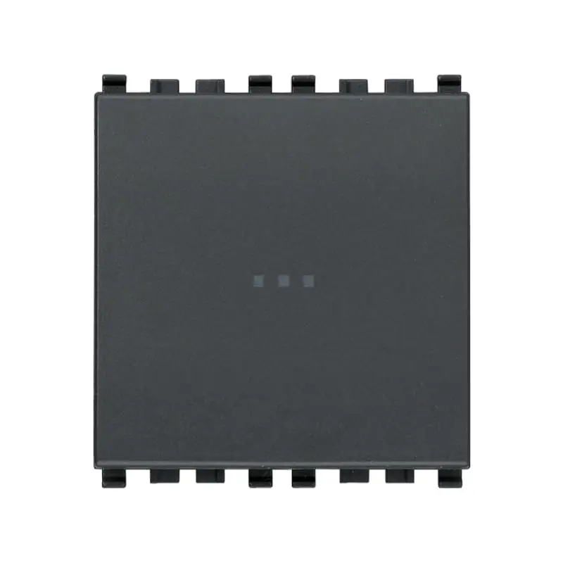Interruttore 1P 16AX assiale 2M grigio - Vimar 20101.2