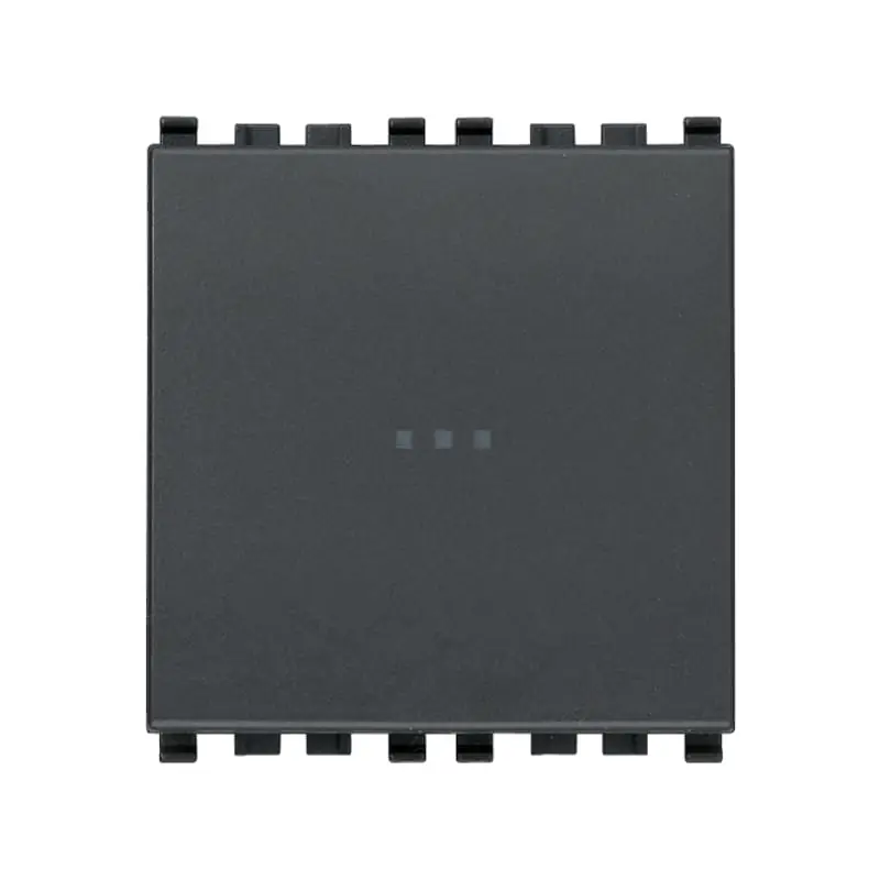 Deviatore 1P 16AX assiale 2M grigio - Vimar 20105.2