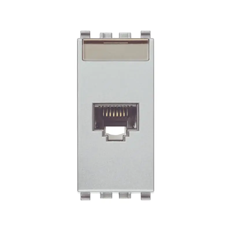 Presa RJ45 Netsafe Cat5e UTP 110 Next - Vimar 20339.4.N