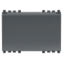 Interruttore a badge verticale grigio - Vimar 20465