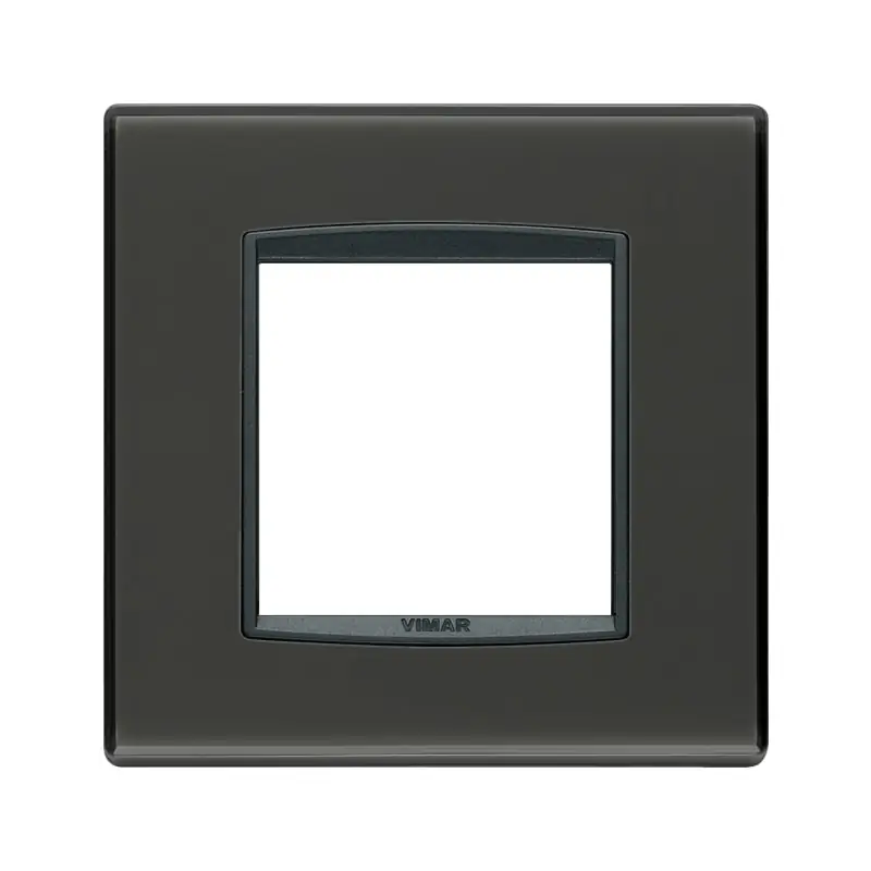 Placca Classic 2M Reflex antracite - Vimar 20642.42