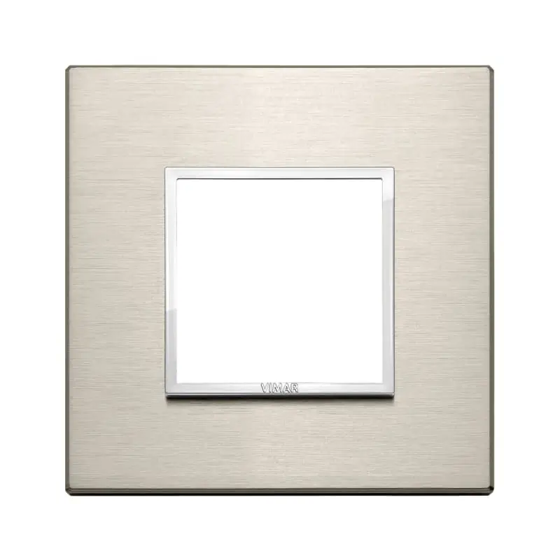 Placca 2M bronzo chiaro - Vimar 21642.04