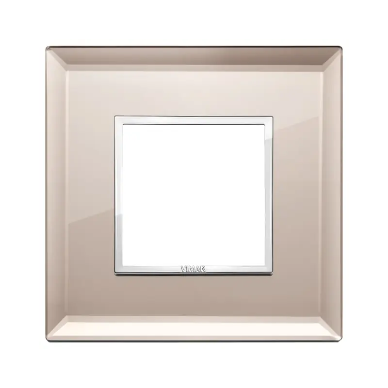 Placca 2M specchio bronzato - Vimar 21642.75