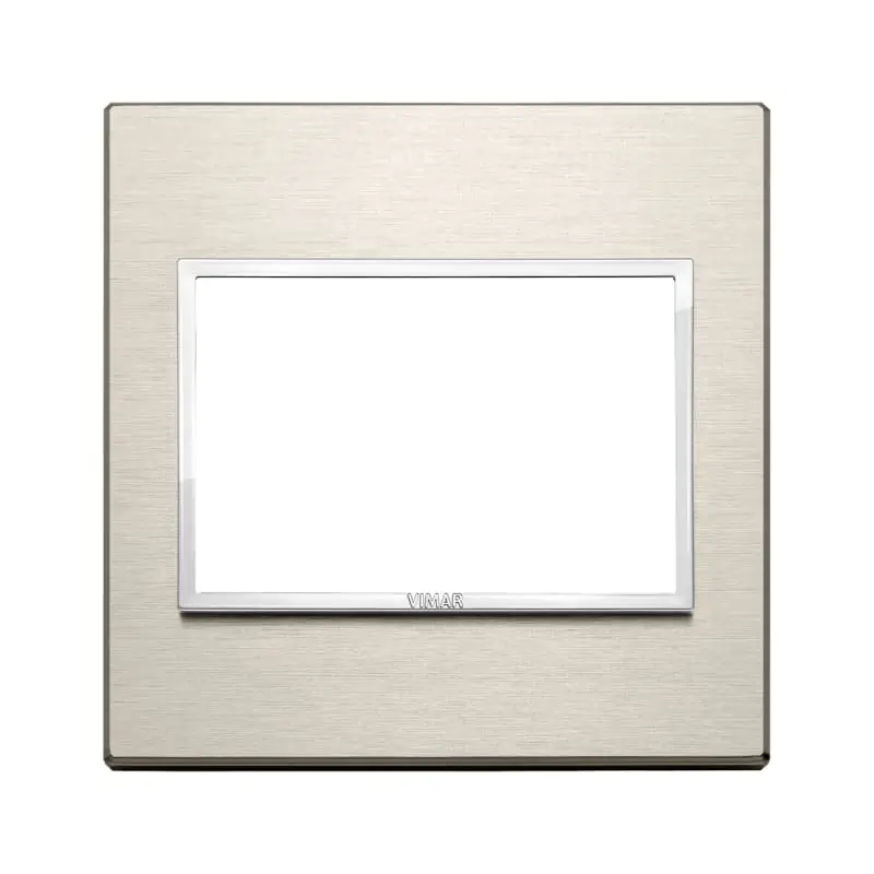 Placca 3M BS bronzo chiaro - Vimar 21648.04