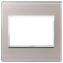 Placca 3M BS grigio perla - Vimar 21648.73